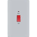 BG Nexus Screwless Polished Chrome 45A Cooker Switch FPC72 Available from RS Electrical Supplies
