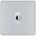 BG Nexus Screwless Polished Chrome Flex Outlet FPCFLEX Available from RS Electrical Supplies