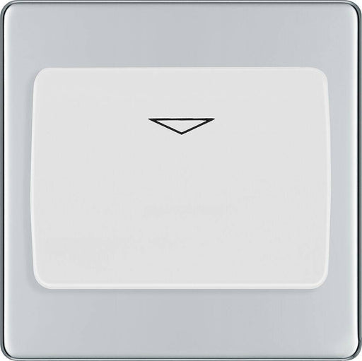 BG Nexus Screwless Polished Chrome Hotel Key Card Switch FPCKYCSW Available from RS Electrical Supplies