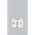 BG Nexus Screwless Polished Chrome Shaver Socket FPC20W Available from RS Electrical Supplies