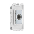 BG Polished Chrome Grid Flex Outlet RPCFLEX Available from RS Electrical Supplies