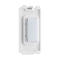 BG Polished Chrome Grid Switch Blank RPCBLNK Available from RS Electrical Supplies
