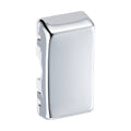 BG Polished Chrome Grid Unprinted Rocker RRUPPC Available from RS Electrical Supplies