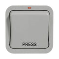 BG Storm Weatherproof 1G Retractive Switch WP14