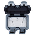 BG Storm Weatherproof Wi-Fi Double Socket WP22WR
