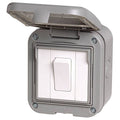 BG Weatherproof 1G 2W Light Switch IP55 WPB12