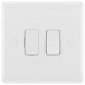 BG White Moulded 13A Switched Spur with Flex 851 Available from RS Electrical Supplies