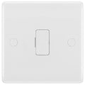 BG White Moulded 13A Unswitched Spur with Flex 855 Available from RS Electrical Supplies