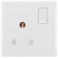 BG White Moulded 15A Single Socket 899 Available from RS Electrical Supplies