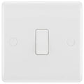 BG White Moulded 1G 2W Light Switch 812 Available from RS Electrical Supplies