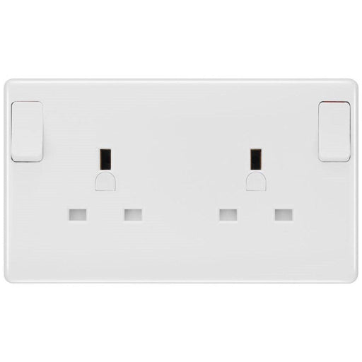 BG White Moulded 1G to 2G Converter 822CON Available from RS Electrical Supplies