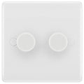 BG White Moulded 2G Dimmer Switch 882 Available from RS Electrical Supplies