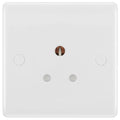 BG White Moulded 5A Unswitched Single Socket 829S Available from RS Electrical Supplies
