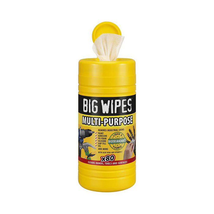 Big Wipes Antibacterial Unscented Cleaning Wipes