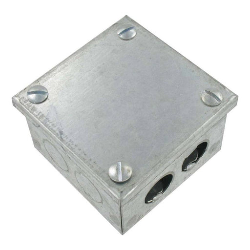 Adaptable Knockout Box 4 x 4 x 2 Inch Available from RS Electrical Supplies