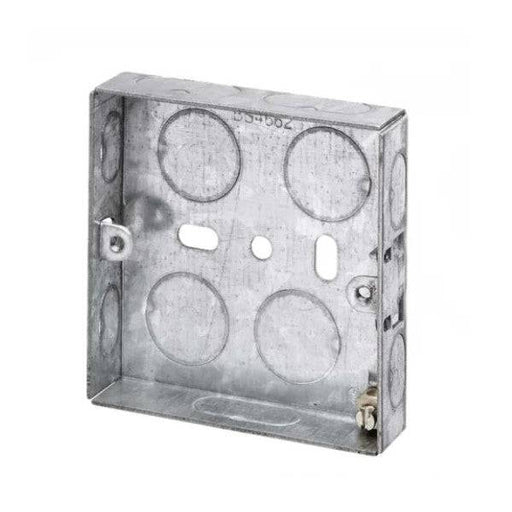 16mm Single Back Box SB161 Available from RS Electrical Supplies