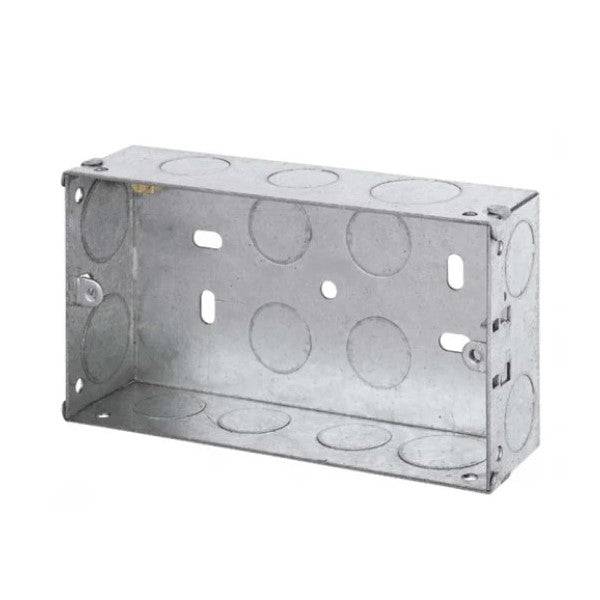 35mm Twin Back Box SB352 Available from RS Electrical Supplies