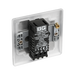 BG Nexus Metal Brushed Steel 1G Dimmer Switch NBS81 additional product image 4