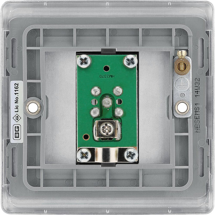 BG Nexus Metal Brushed Steel Satellite Socket NBS64B additional product image 4