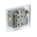 BG Nexus Metal Polished Chrome 20A Double Pole Switch with Neon NPC31 additional product image 4