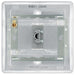 BG Nexus Metal Brushed Steel Flex Outlet NBSFLEX Available from RS Electrical Supplies