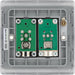 BG Nexus Metal Brushed Steel TV & Satellite Socket NBS65B additional product image 4
