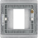 BG Nexus Metal Brushed Steel 1G Euro Plate NBSEMS1 additional product image 4