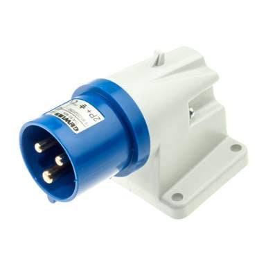 Gewiss Wall Mounting Appliance Inlet 16A 3P 240V IP44 GW60404