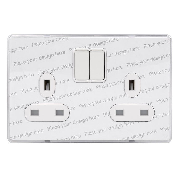 Schneider Ultimate Clear 13A Double Socket GGBGU3420CLRR