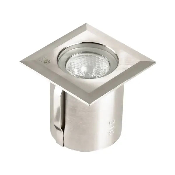 Collingwood Square Mini Ground Light Stainless Steel, Cool White GL019SQFNW