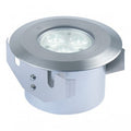 Collingwood Ground Light Stainless Steel, Warm White GL038AFWW