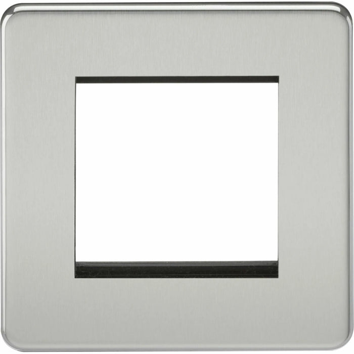 Knightsbridge 2G Modular Faceplate, Polished Chrome SF2GPC