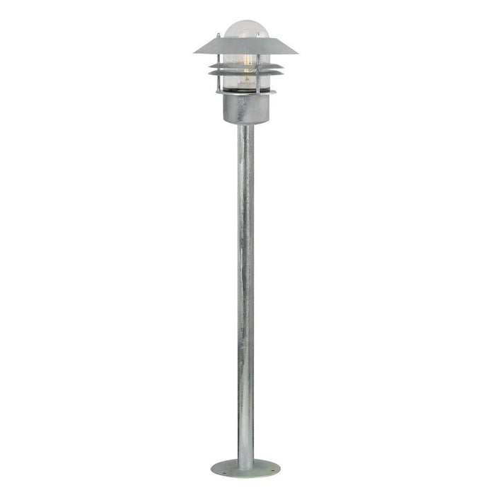 Nordlux Blokhus Galvanised Steel Garden Post Light 25078031 Available from RS Electrical Supplies