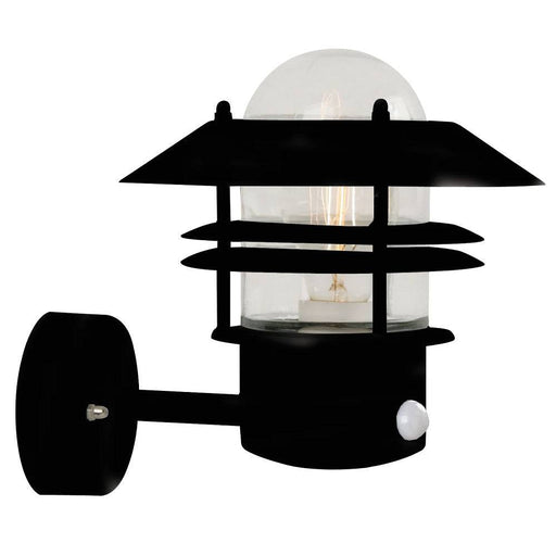 Nordlux Blokhus Sensor Black Outdoor Wall Light 25031003 Available from RS Electrical Supplies