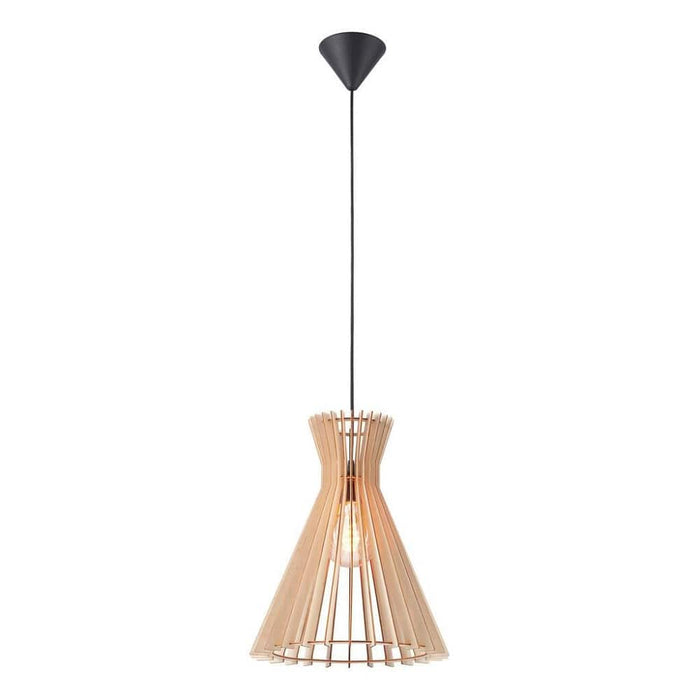 Nordlux Groa 34 Wood Pendant 2112453014 Available from RS Electrical Supplies