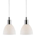Nordlux Ray 2-Kit Chrome Pendant 63233033 Available from RS Electrical Supplies
