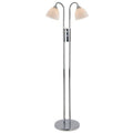 Nordlux Ray Dim Chrome Double Floor Lamp 72224033 Available from RS Electrical Supplies