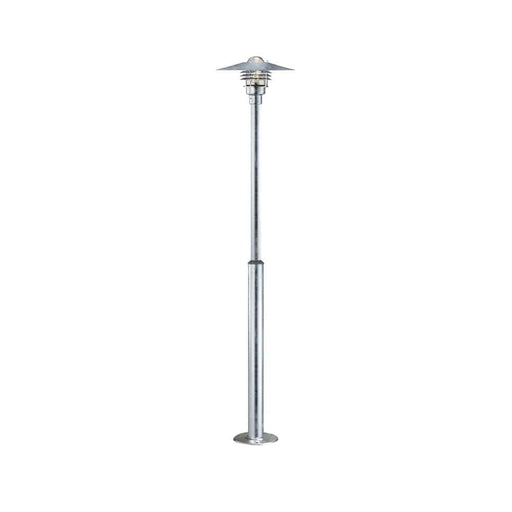 Nordlux Vejers 2M Galvanised Steel Garden Post Light 25168031 Available from RS Electrical Supplies