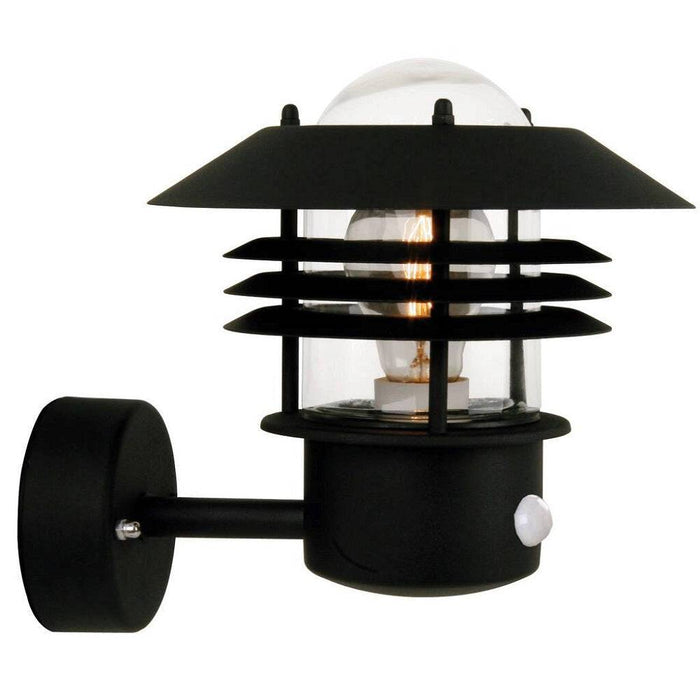 Nordlux Vejers Sensor Black Outdoor Wall Light 25101003 Available from RS Electrical Supplies
