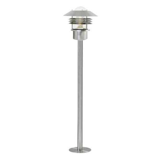 Nordlux Vejers Stainless Steel Garden Post Light 25118034 Available from RS Electrical Supplies
