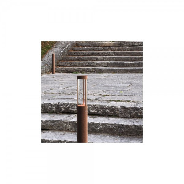 Nordlux Helix Outdoor Bollard Light, Corteen 77498038