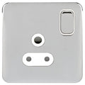 Schneider Lisse Deco Polished Chrome 15A Socket GGBL3090WPCSAvailable from RS Electrical Supplies