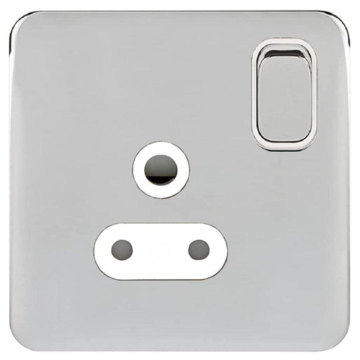 Schneider Lisse Deco Polished Chrome 15A Socket GGBL3090WPCSAvailable from RS Electrical Supplies