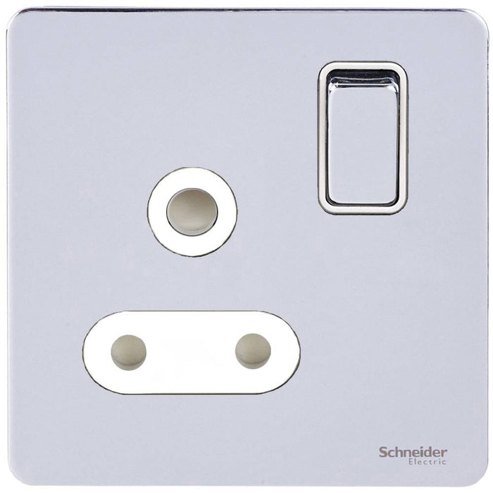 Schneider Ultimate Screwless Polished Chrome 15A Socket GU3490WPC