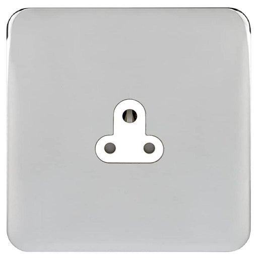 Schneider Lisse Deco Polished Chrome 2A Unswitched Socket GGBL3070WPCAvailable from RS Electrical Supplies