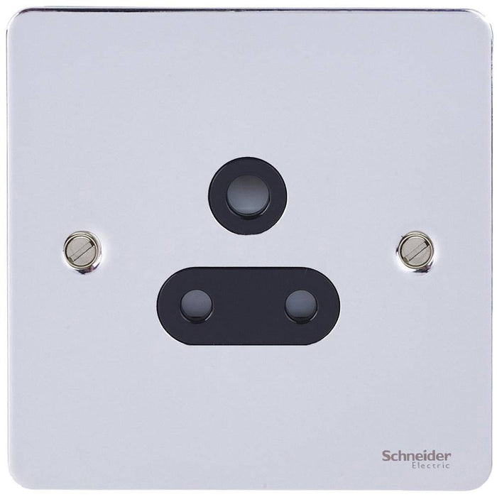 Schneider Ultimate Flat Plate Polished Chrome 5A Unswitched Socket GU3280BPC