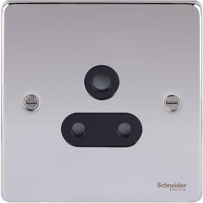 Schneider Ultimate Low Profile Polished Chrome 5A Unswitched Socket GU3580BPC