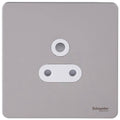Schneider Ultimate Screwless Pearl Nickel 5A Unswitched Socket GU3480WPNAvailable from RS Electrical