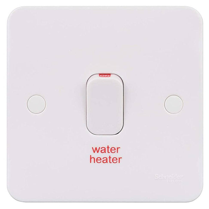 Schneider Lisse White 20A DP Switch Water Heater GGBL2014WH