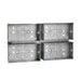 Quad Media Metal Back Box GGBSB4724M Available from RS Electrical Supplies